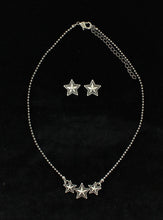 Load image into Gallery viewer, M&amp;F 29914 Star Bead Edge Earrings and Necklace Set
