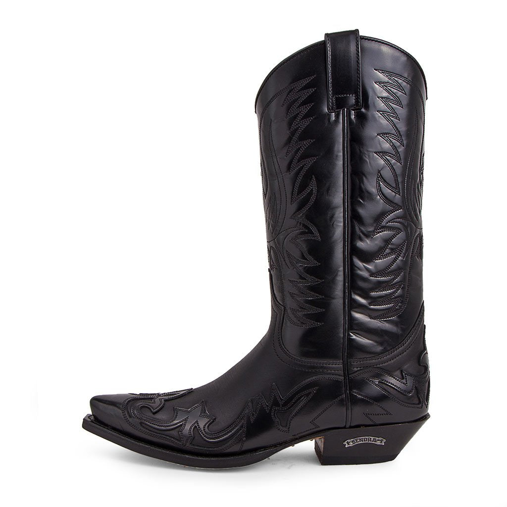 Sendra 3241 Florentic Black Sprinter mens Cowboy Boots