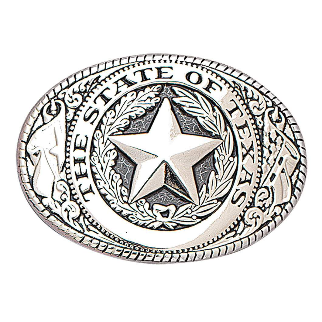 M&F Texas Buckle 37004 Silver