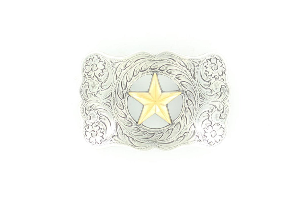 M&F Wavy Rectangle Star Buckle 37232