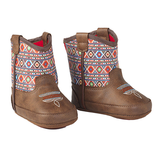M&F Twister Daniella Style Baby Bucker Boot Brown 4427102