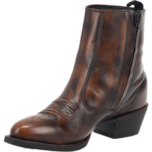 Load image into Gallery viewer, Laredo Fletcher Brown 62074 Mens Cowboy Ankle Boots
