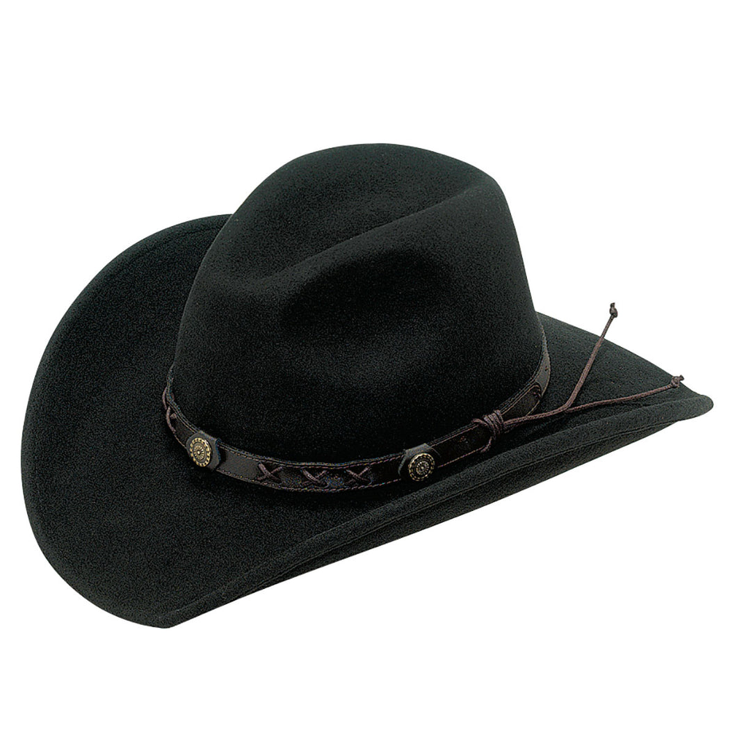 M&F Dakota Crushable Cowboy Hat Black 7211001