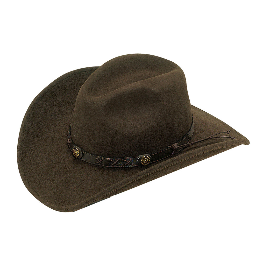 M&F Dakota Crushable Cowboy Hat Brown 7211002