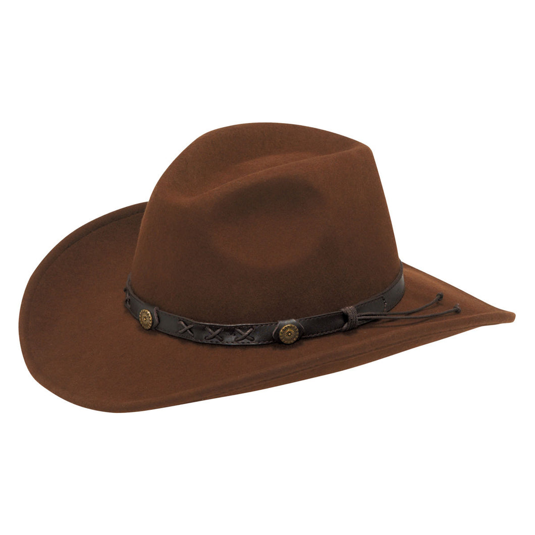 M&F Dakota Crushable Cowboy Hat Chestnut 7211057