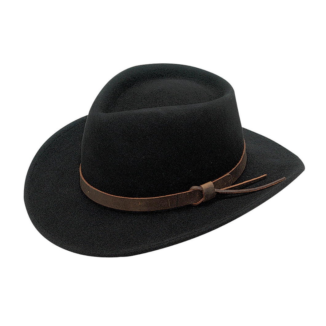 M&F Durango Crushable Wool Hat Black 7211201