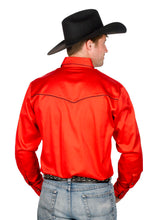 Load image into Gallery viewer, Western Express 890 Retro Shirt Red with black piping
