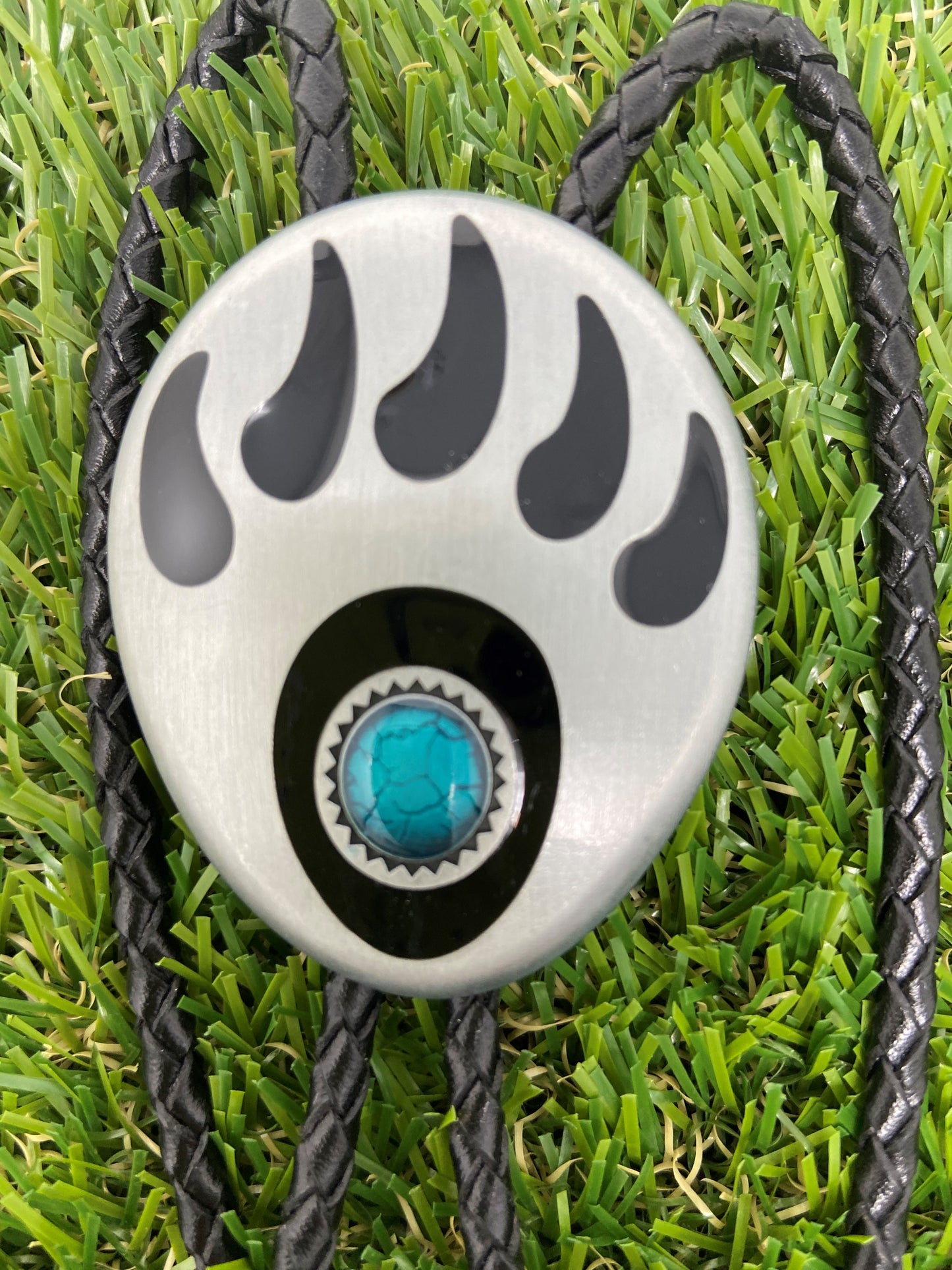 Bear Paw Bolo Tie AN002