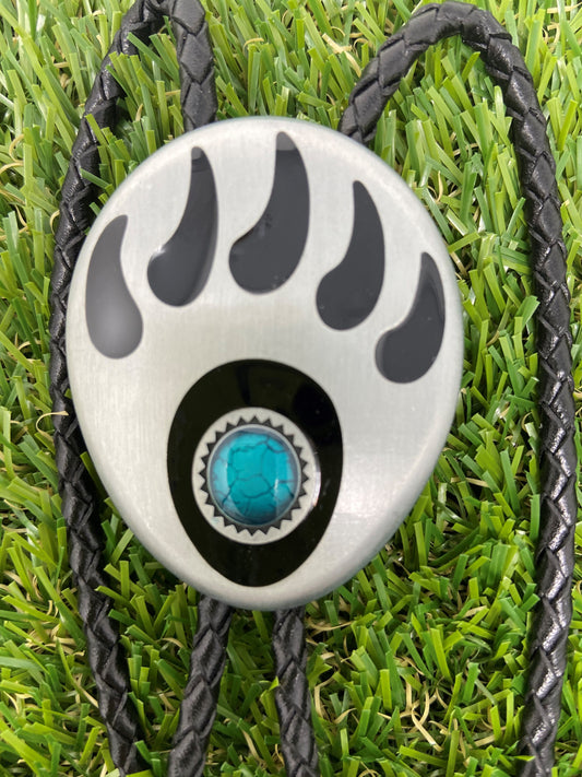 Bear Paw Bolo Tie AN002
