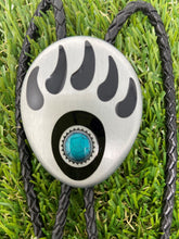 Load image into Gallery viewer, Bear Paw Bolo Tie AN002
