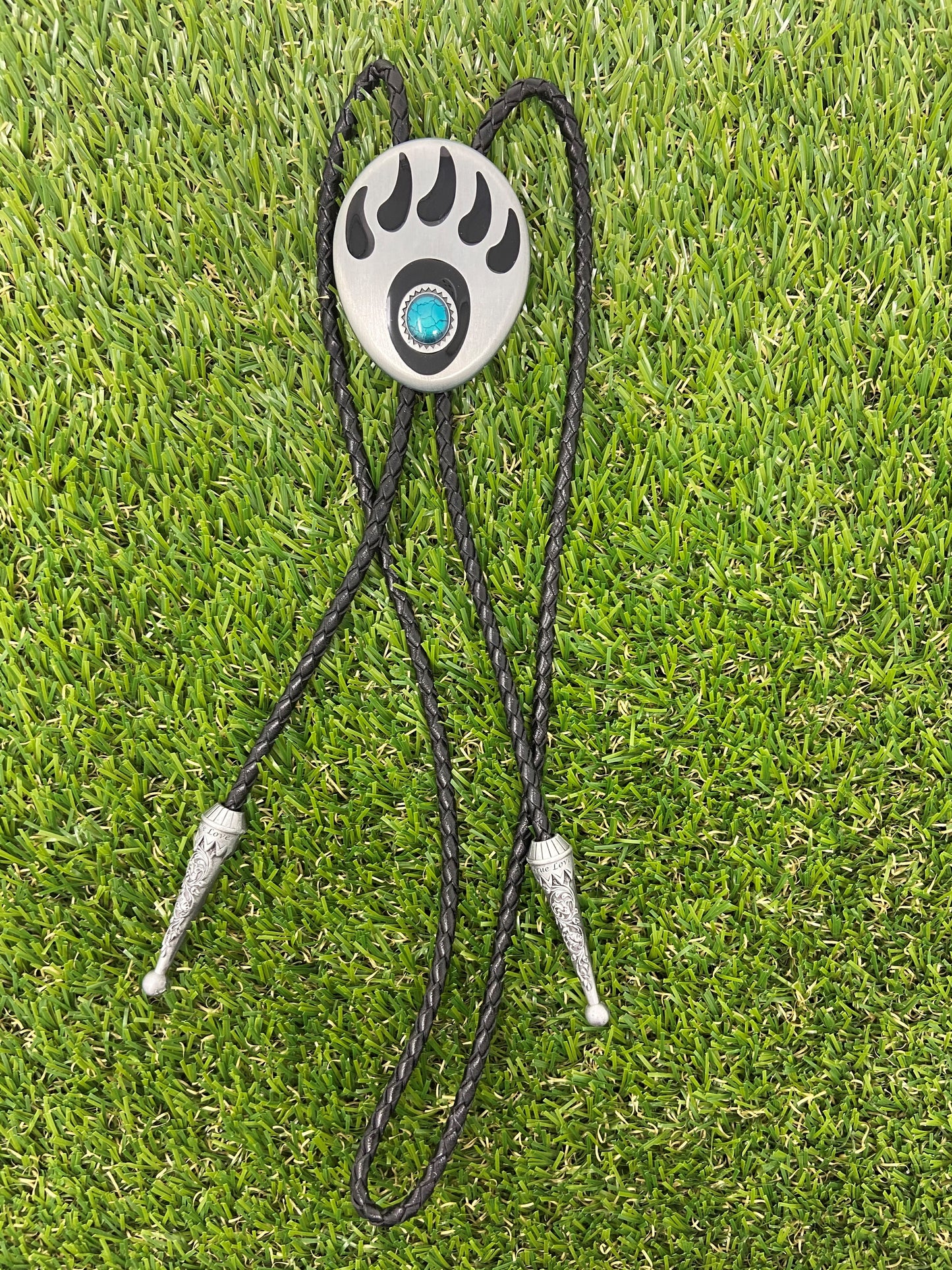 Bear Paw Bolo Tie AN002
