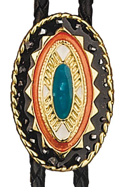 Western Express Oval Bolo Tie BT-41