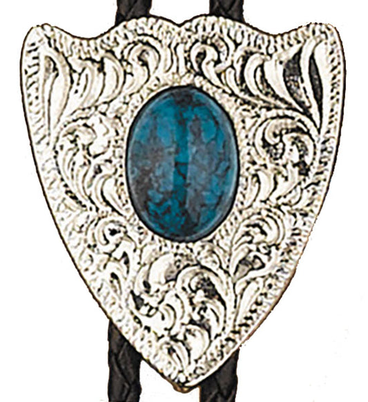 Bolo BT-9 Turquoise Arrowhead Bolo Tie Made in the USA