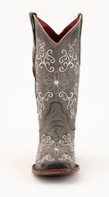 Load image into Gallery viewer, Ferrini Ladies Bella Handcrafted Smoke Cowboy Boots
