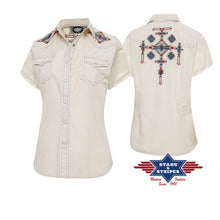 Load image into Gallery viewer, Betty Ladies Western Blouse
