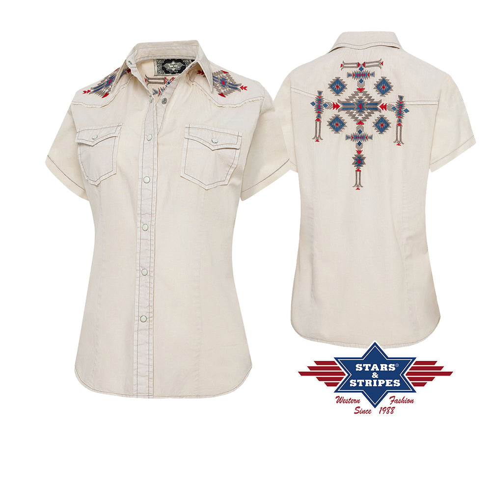 Betty Ladies Western Blouse