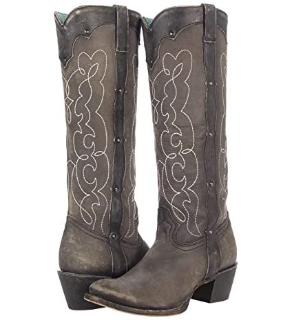 Grey western boots store womens