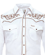 Load image into Gallery viewer, Rangers Toro Bravo 013CA01 Western Shirt White
