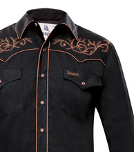 Load image into Gallery viewer, Rangers Toro Bravo 013CA01 Western Shirt Black
