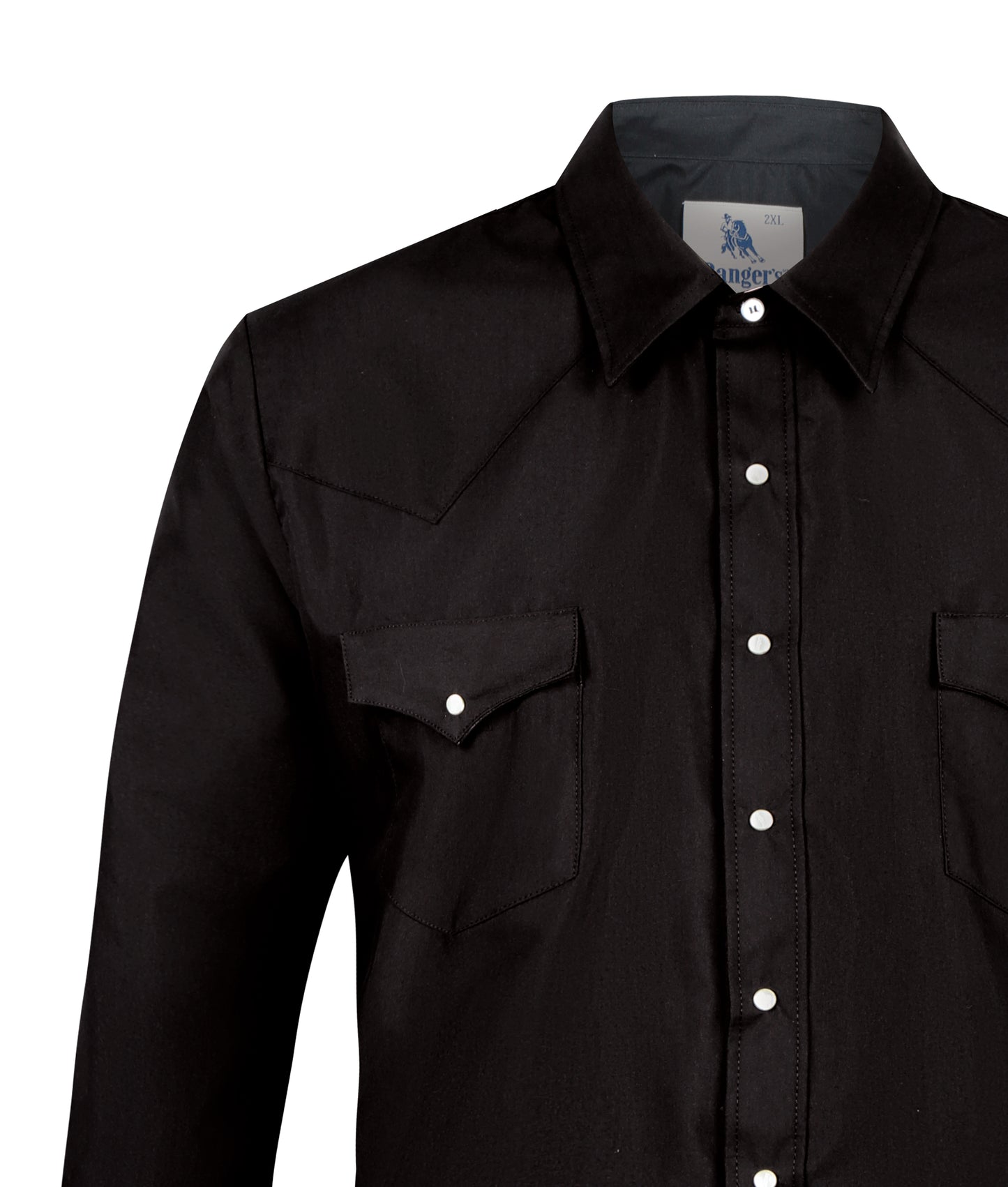 Rangers Vaq Clasica 014CA01  Western Shirt Black