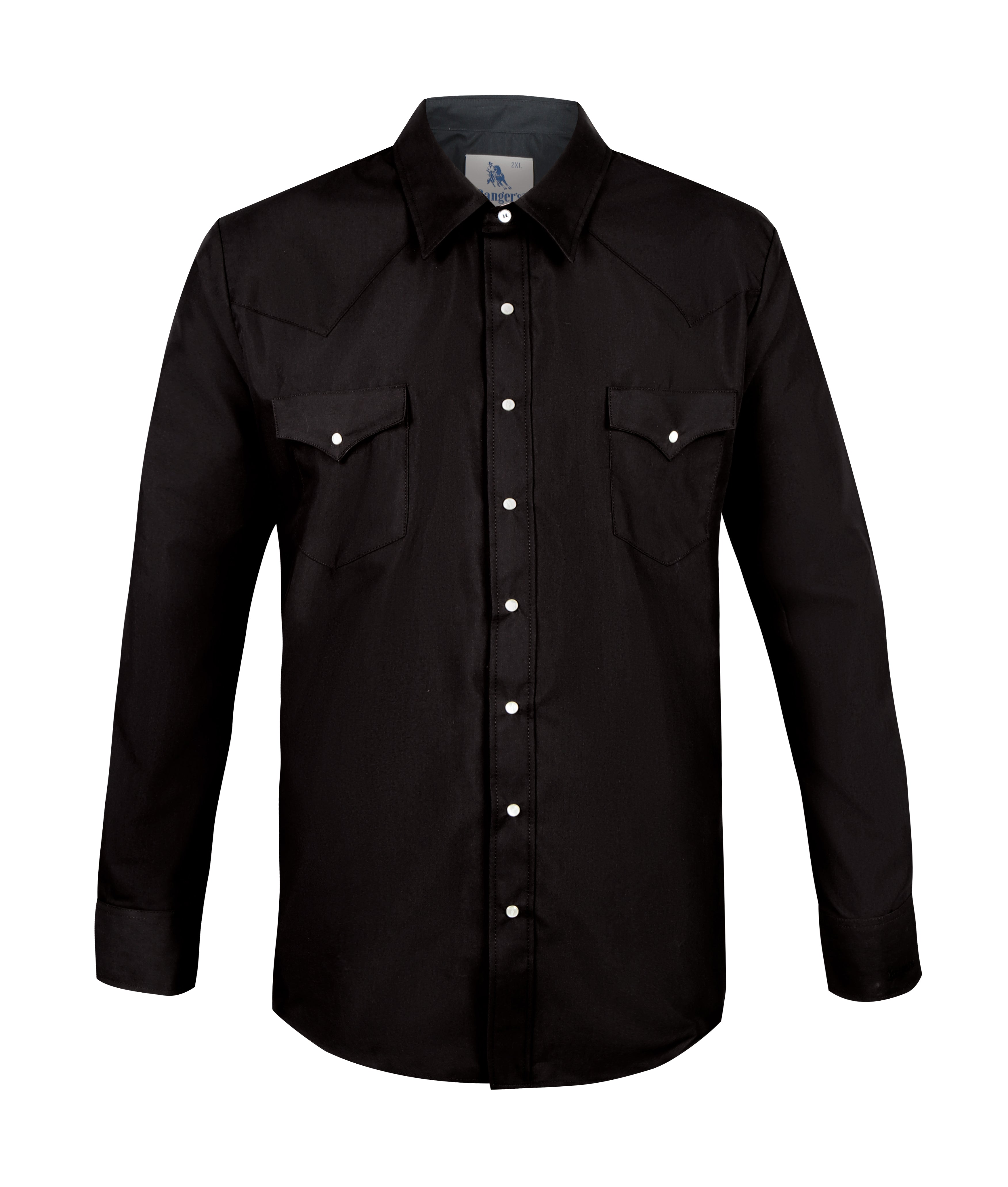 Rangers Vaq Clasica 014CA01 Western Shirt Black – Wild Wild