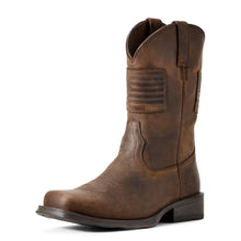 Load image into Gallery viewer, Ariat Mens 10029692 Rambler Patriot Distressed Brown
