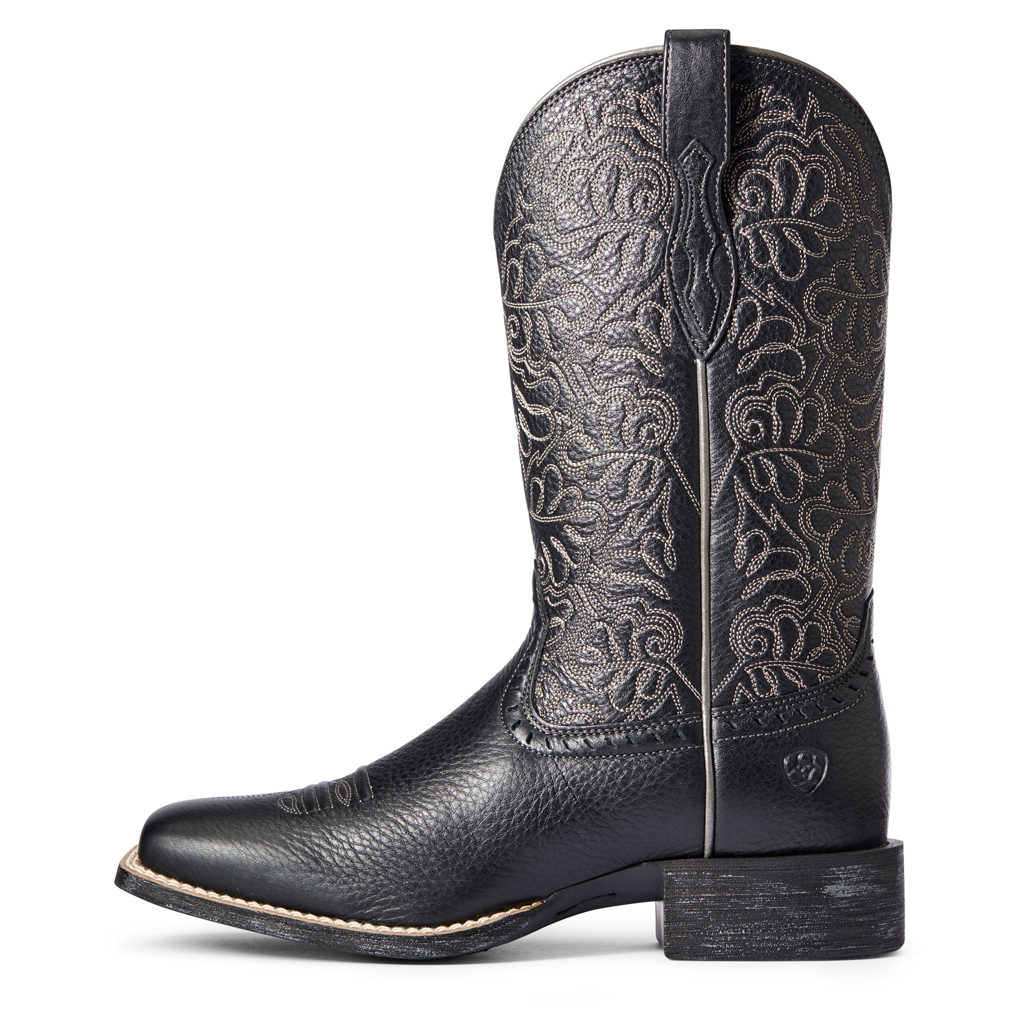 Womens round toe western boots outlet