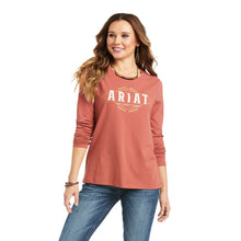 Load image into Gallery viewer, Ladies Ariat 10036966 REAL Logo Flourish T-Shirt
