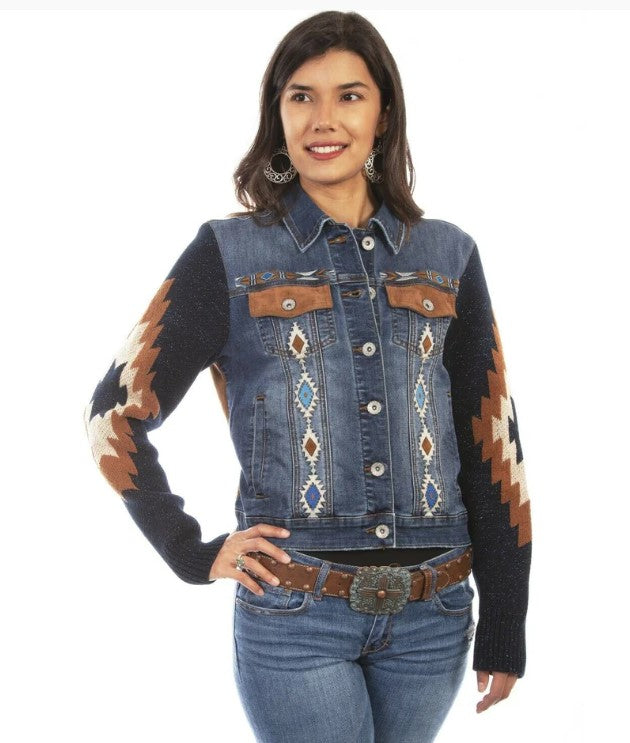 Scully HC639 Ladies Aztec Patterned Western Jacket