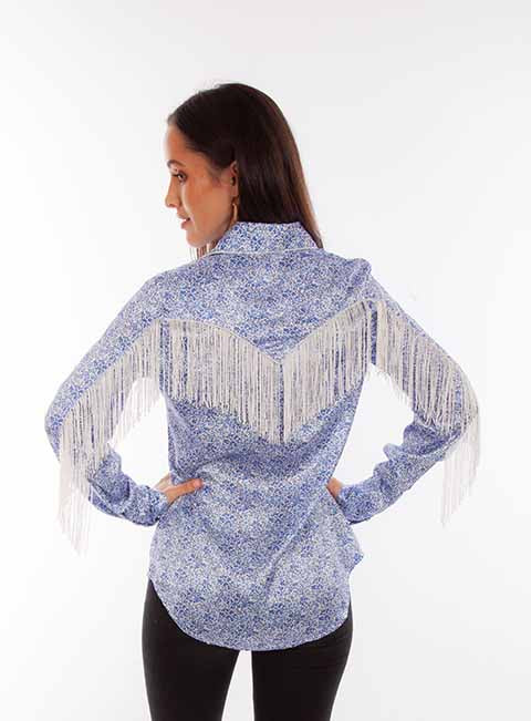 Scully HC865 Ladies Western Blouse