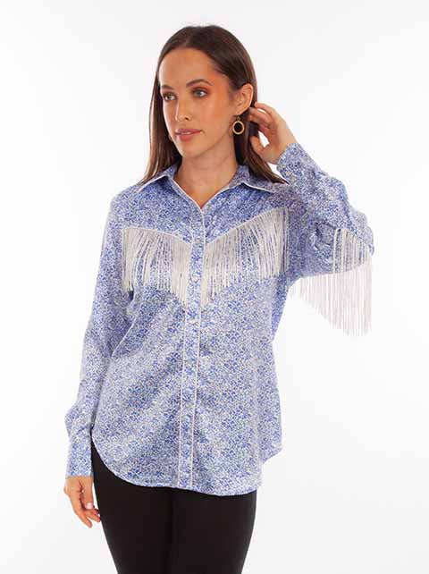 Scully HC865 Ladies Western Blouse