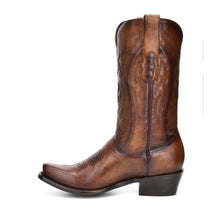 Load image into Gallery viewer, Men&#39;s Montana Leather Square Toe Boots Handcrafted Honey M2152
