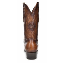 Load image into Gallery viewer, Men&#39;s Montana Leather Square Toe Boots Handcrafted Honey M2152
