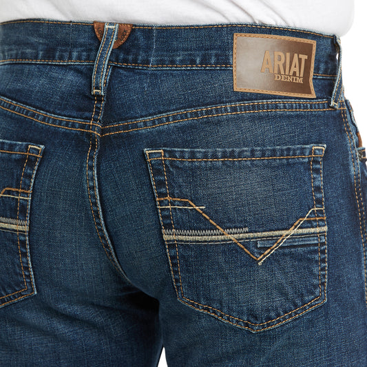 Ariat Mens M8 Modern Stretch Rial Straight Jeans 10034674