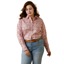 Load image into Gallery viewer, Ariat Ladies Kirby Coral Blush Shirt 10043475
