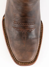 Load image into Gallery viewer, Ferrini Mens Santa Fe Handcrafted Brown Cowboy Boots
