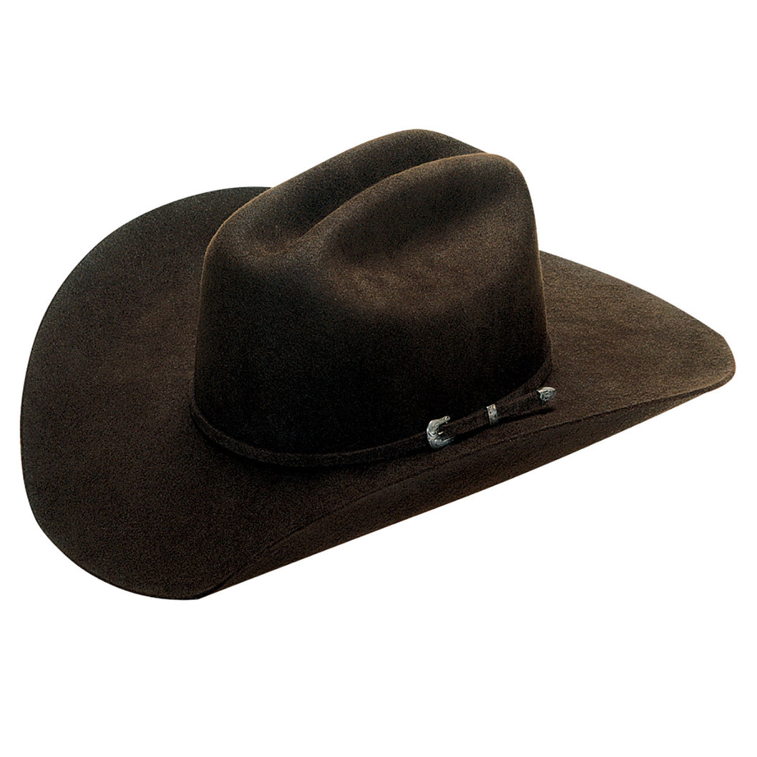 M&F Dallas Chocolate Traditional Wool Cowboy Hat T7101047