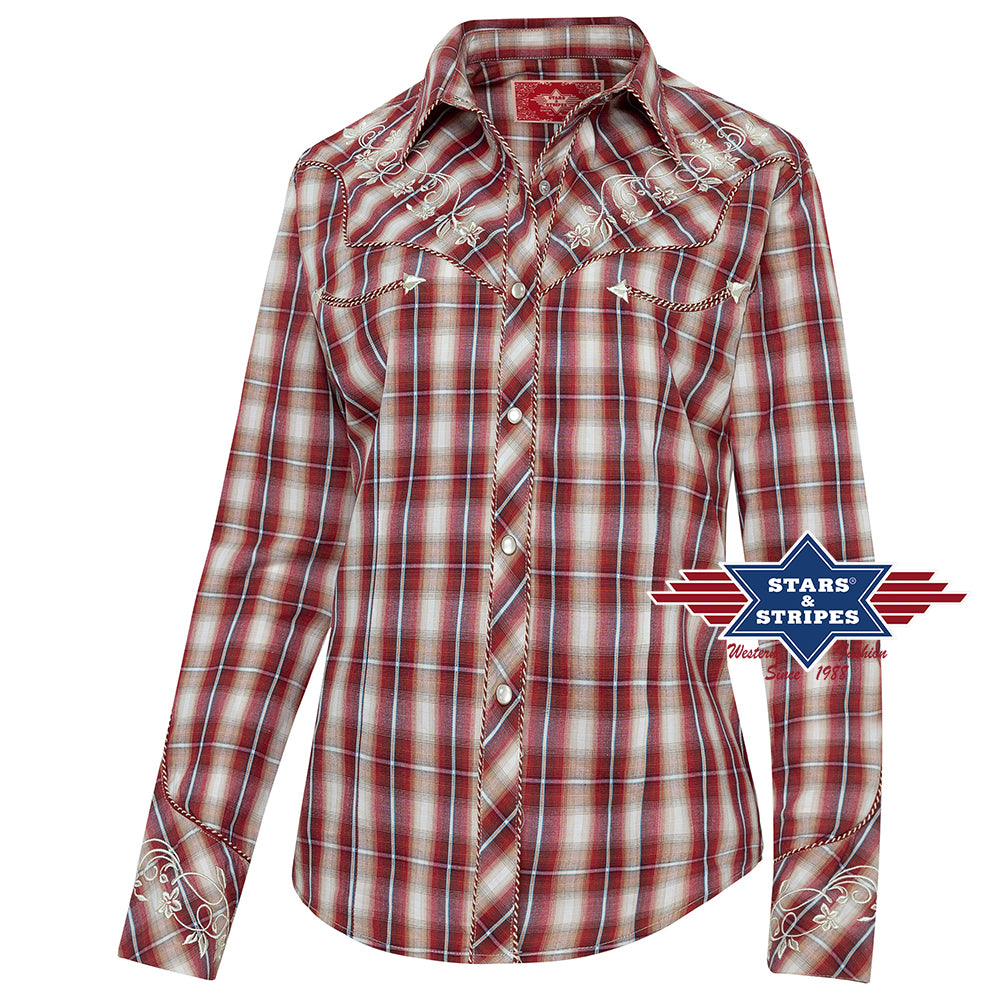 Tammy Ladies Western Blouse