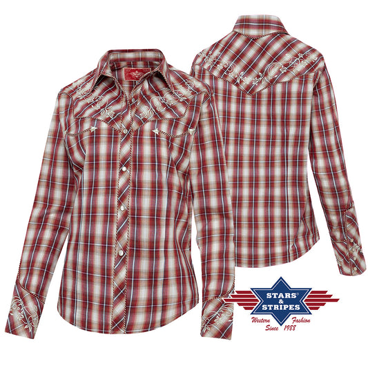 Tammy Ladies Western Blouse