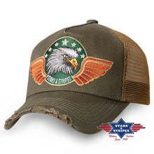 Load image into Gallery viewer, Trucker Cap Eagle
