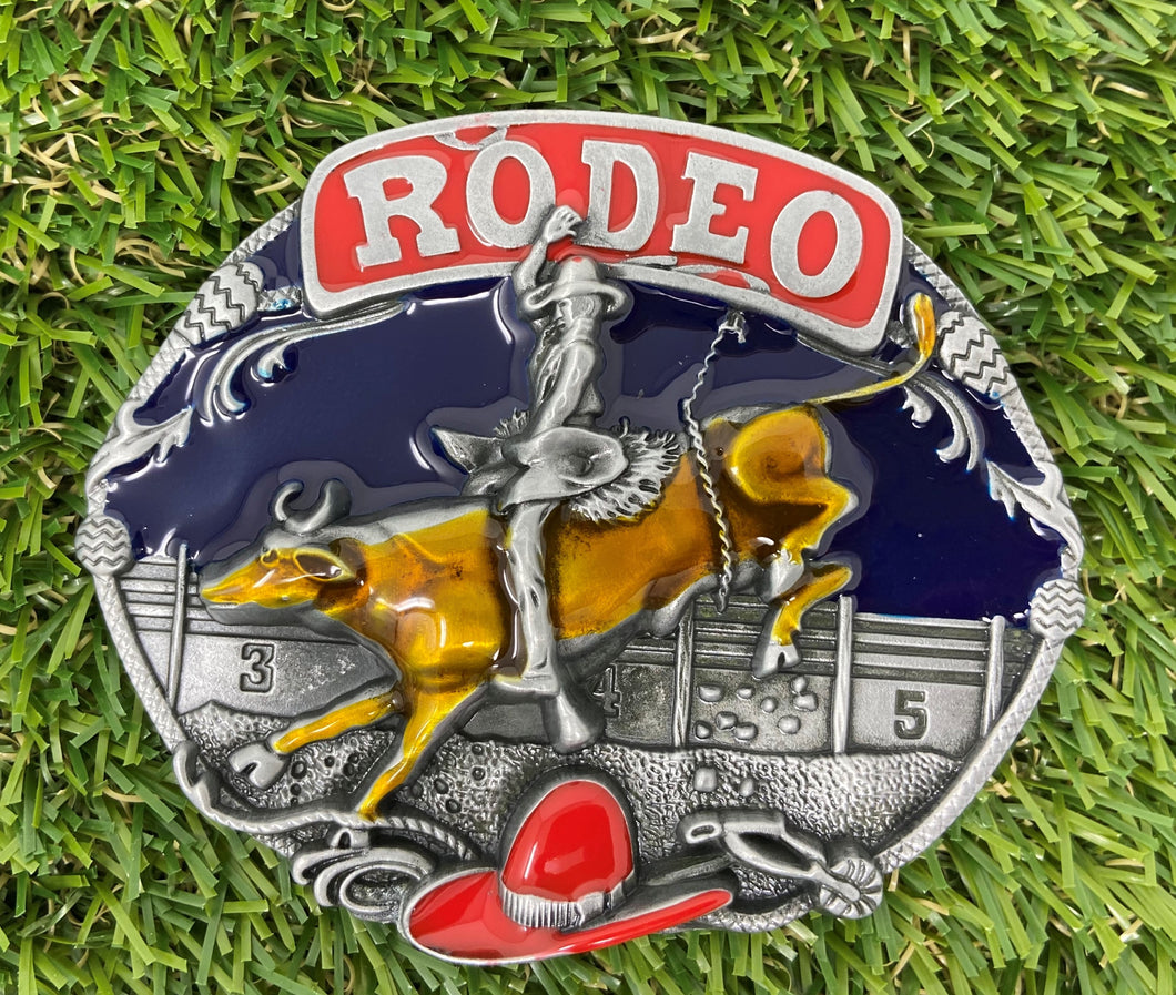Buckle Western Rodeo Race Cowboy WT085