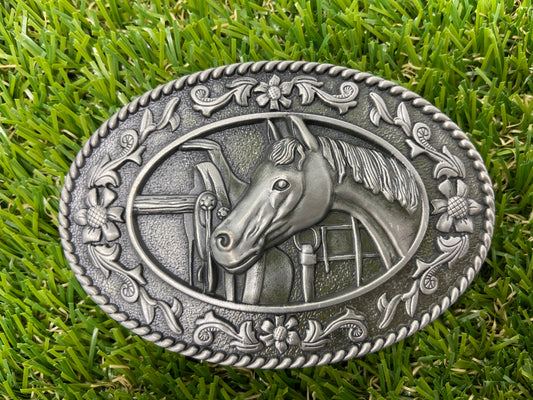 Buckle Vintage Horsehead Saddle WT089AS