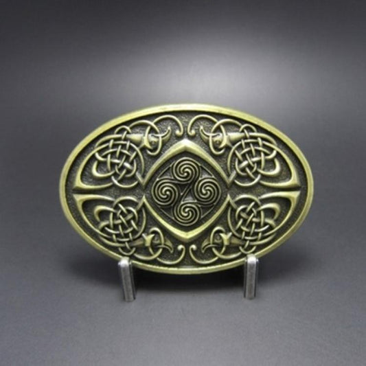 Buckle Western Original Celtic Keltic Buckle WT132 Bronze