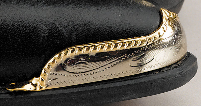 Cowboy Boot Toe Protector New Antique Gold Cowboy Boot Tips Toe