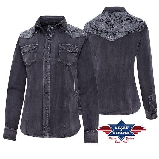 Wilma Ladies Western Blouse