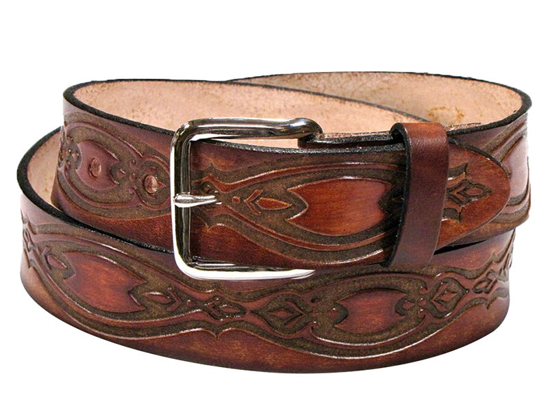 XM-5501 Brown Leather Belt