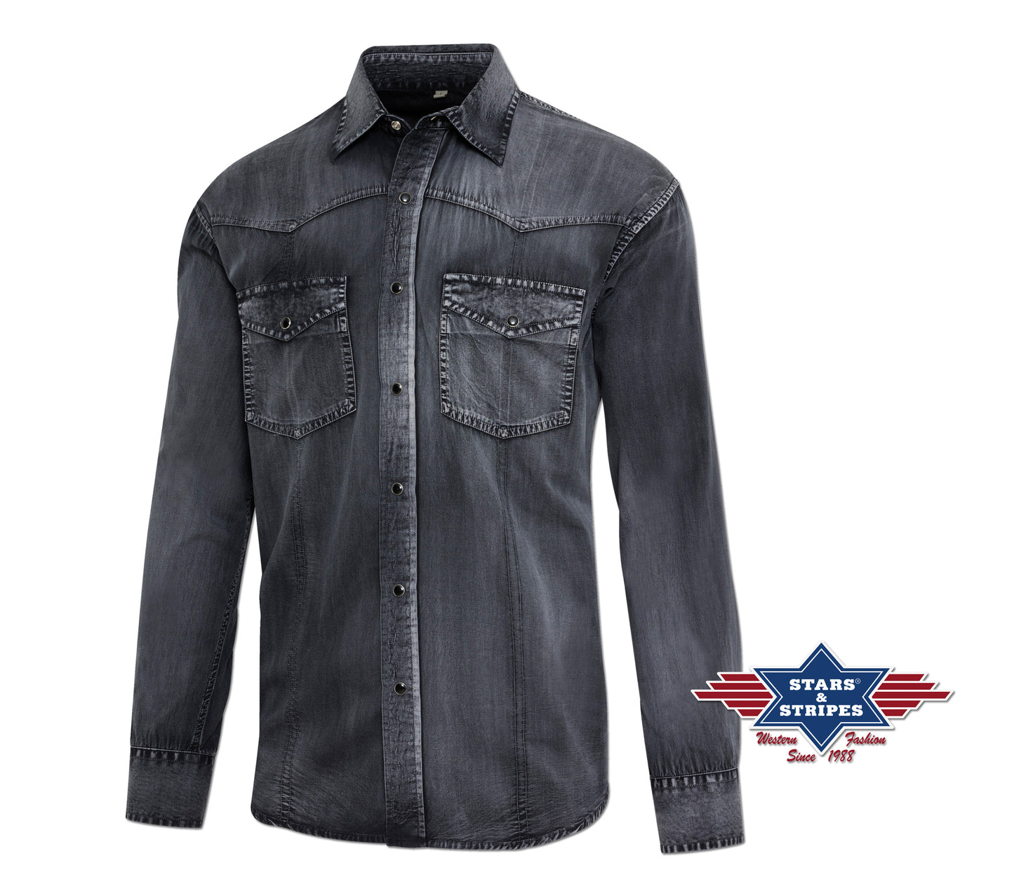 Enzo Men's Western Shirt