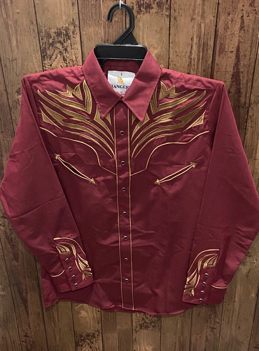Rangers 169CA01 Destello Burgundy