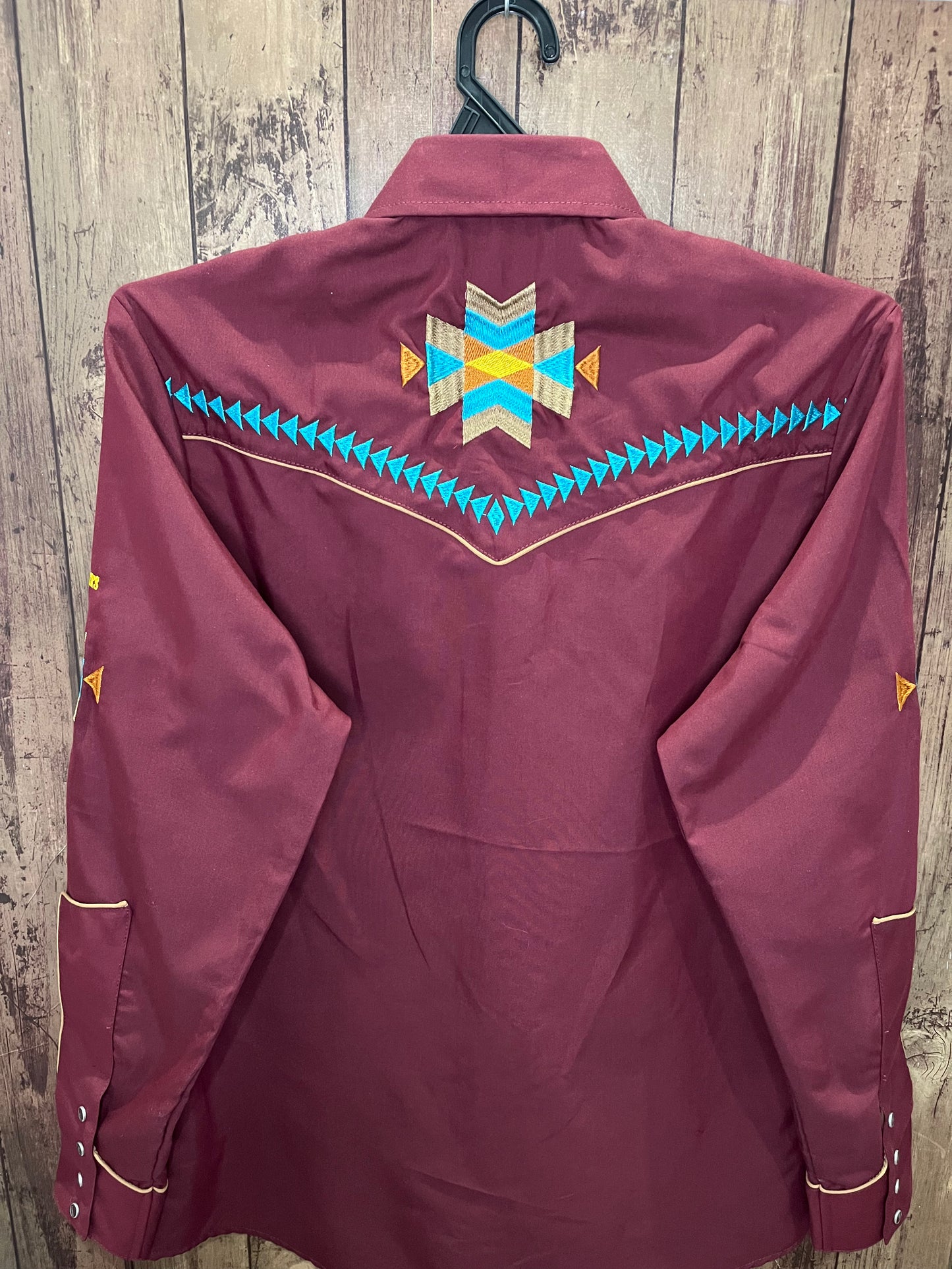 Rangers Aztec 158CA01 Burgundy